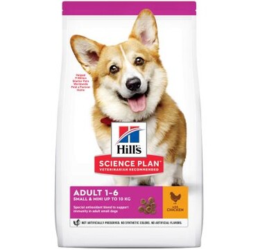 Храна за куче Hill's Science Plan Adult 1-6 Small & Mini с пиле - 300гр