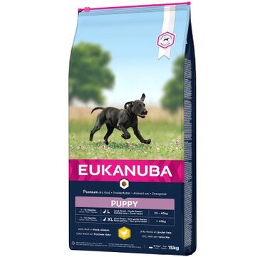 Eukanuba Puppy Large Breed с пиле