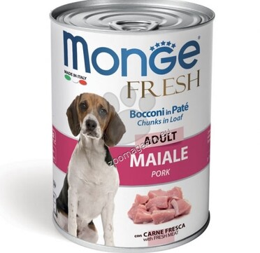 Консерва Dog Monge FRESH Adult Pork 400 g -за зряла възраст със свинско