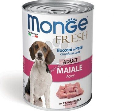 Консерва Dog Monge FRESH Adult Pork 400 g -за зряла възраст със свинско