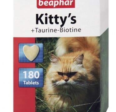 Beaphar витамини - котешки сърца с Biotin и Taurin
