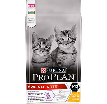 PURINA® PRO PLAN® ORIGINAL KITTEN с OPTISTART®, богата на Пиле