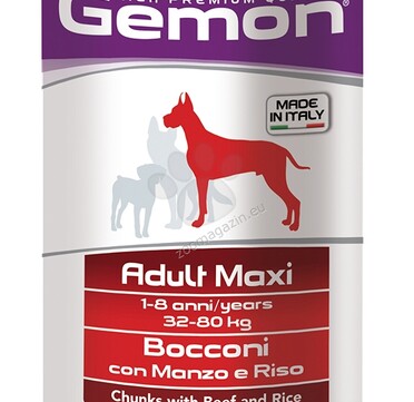 Консерва за куче Gemon DOG Adult Maxi(32-80kg)  - 1250гр.
