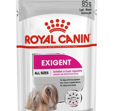Пауч за куче Royal Canin EXIGENT - 85гр.