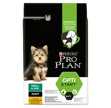 PURINA® PRO PLAN® Small & Mini Puppy с OPTISTART®, богата на пиле - 700г